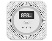 250MA Carbon Monoxide Alarm Detektor Gas Mudah Terbakar Suara Peringatan Bertenaga Baterai