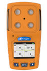 Ex O2 CO H2S Detektor Gas Berbahaya Portabel 4 In 1 Untuk Produksi Industri