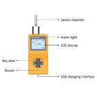 Hisap Pompa Detektor Gas IP66 VOC Genggam Dengan Alarm Suara