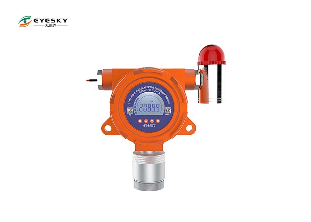 Fixed Vocs Gas Detector RS485 Sinyal Output Prinsip Deteksi PID detektor gas beracun pid voc detector
