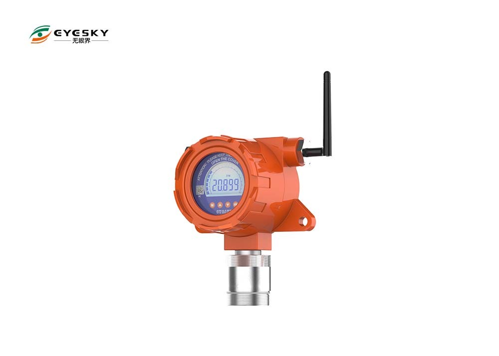 Inframerah Remote Control Detektor Gas Nirkabel Lampu Putih / Oranye / Merah