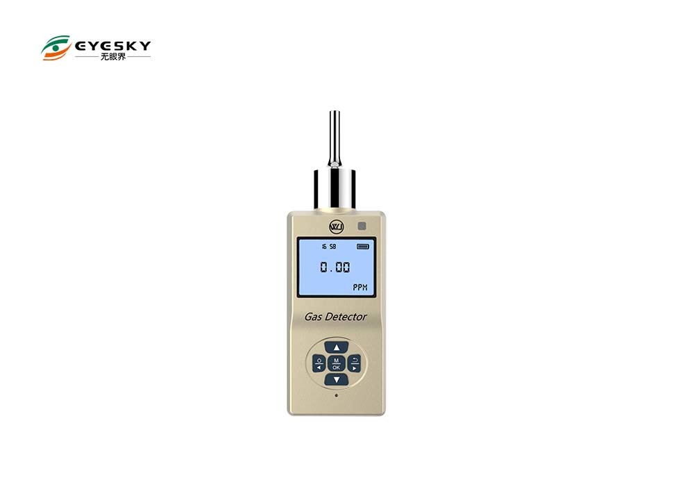 Handheld Aluminium Toxic Gas Detector Dengan Antarmuka USB 135 * 65 * 35MM