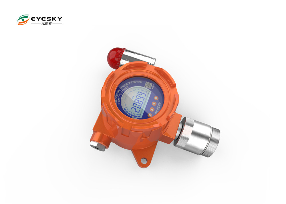 Fixed Online Nitrogen Dioxide Detektor Gas Output Sinyal 4 - 20mA / RS485