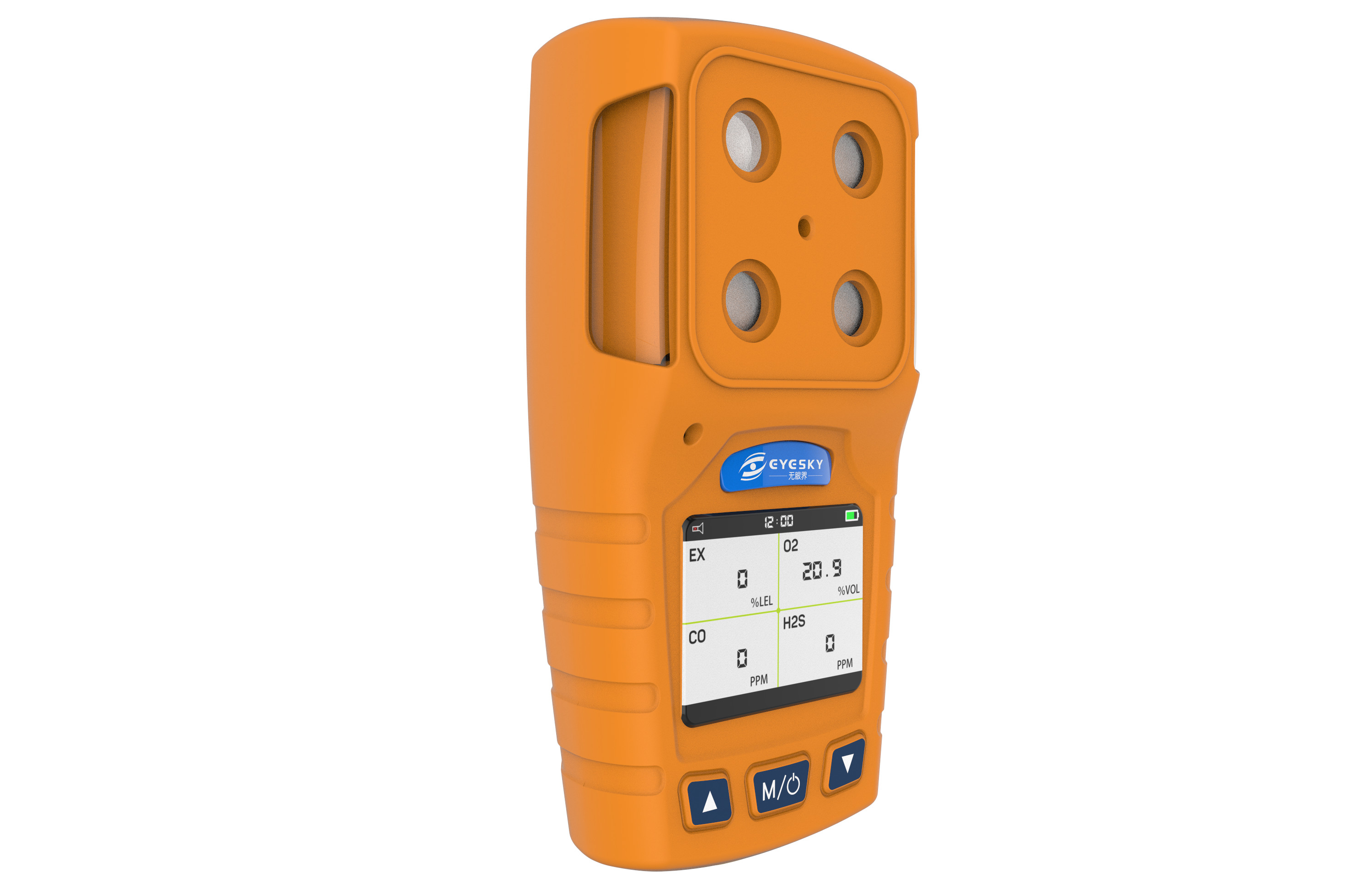 ES30A-Nh3 Portable 0-100ppm Gas Tunggal Nh3 Detector Detektor Gas Beracun Dengan USB Charger Sertifikat ISO9001