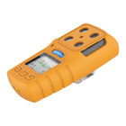 Jenis Difusi Portable Multi Gas Detector Bahan PC TPU Alarm Rendah / Tinggi