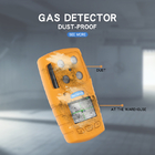 4 In 1 Detektor Kebocoran Gas Genggam Penganalisis Multi Gas yang Mudah Terbakar