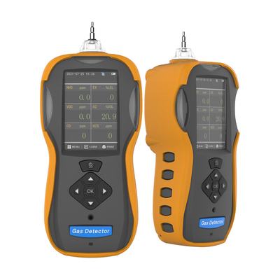 Jenis Pompa Portabel Multi Gas Detector Getaran Alarm Untuk Lingkungan Industri