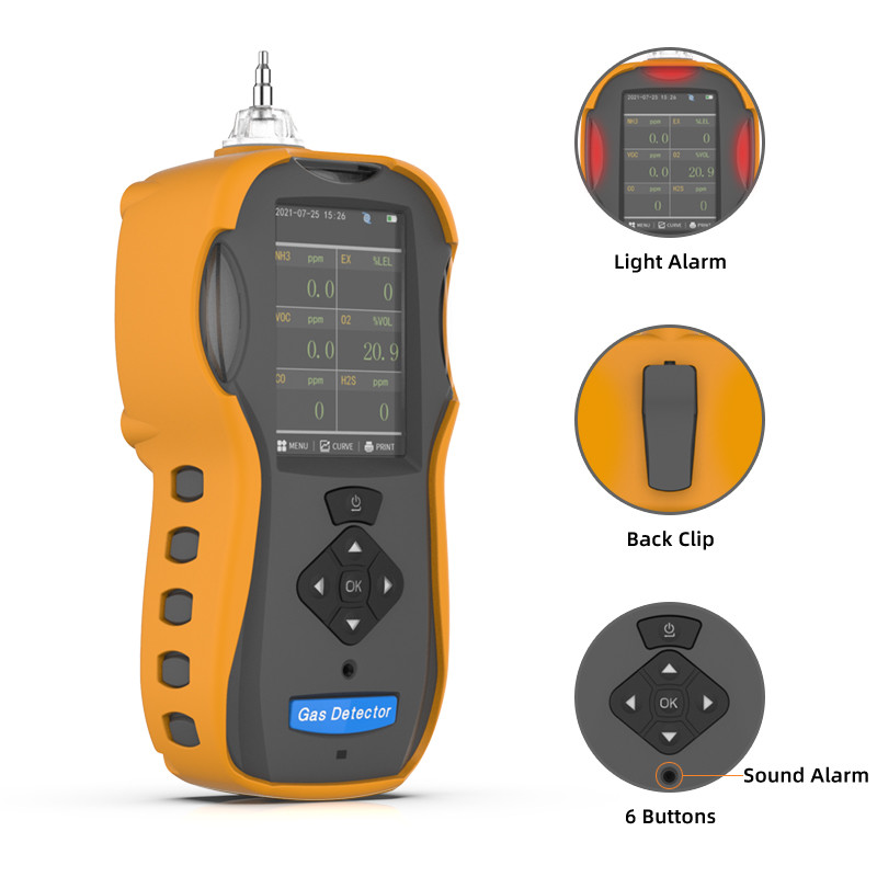 Hand Held Gas Testing Equipment, Memompa Suction Monitor Gas Industri