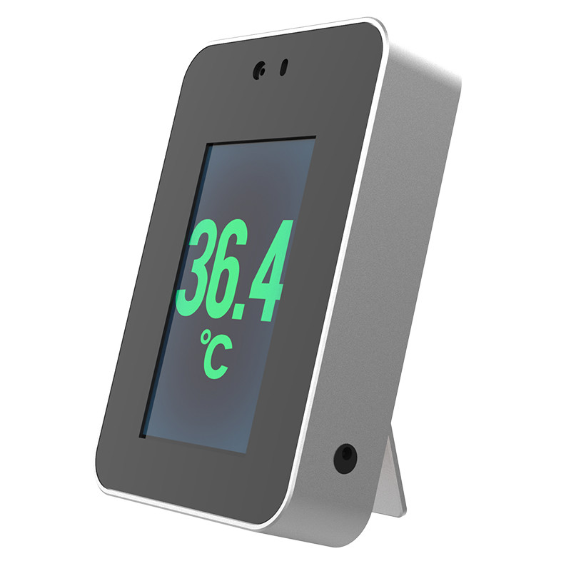 Pabrik penjualan langsung termometer inframerah Non-kontak detektor Suhu tampilan LED Kebesaran Alarm yang berlebihan