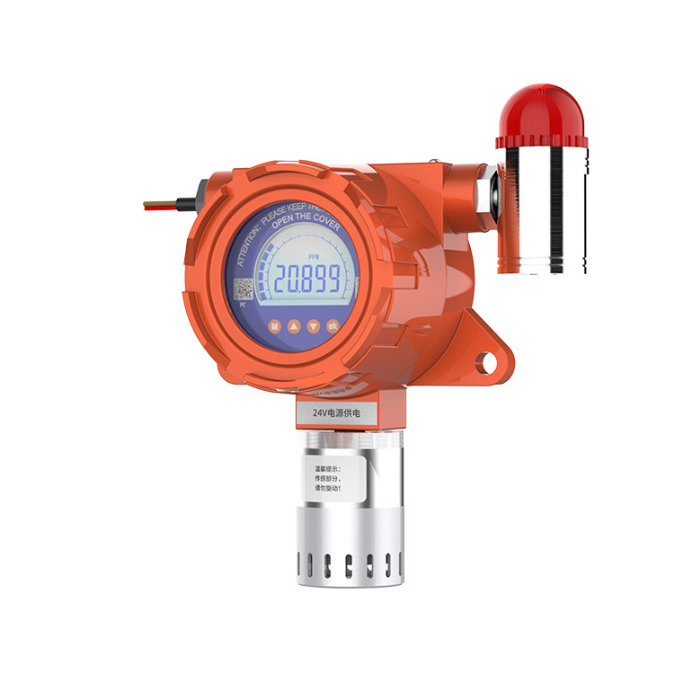 IP66 Argon Purity Industrial Gas Monitor Dengan Alarm Suara Dan Cahaya